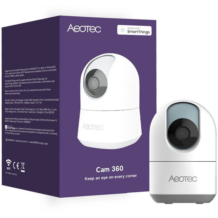 Aeotec cam 360