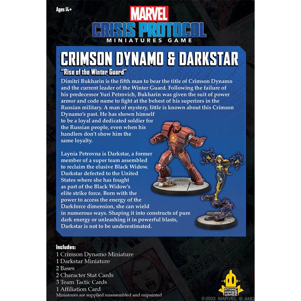 Protocole de crise Asmodee: Crimson Dynamo et Dark St