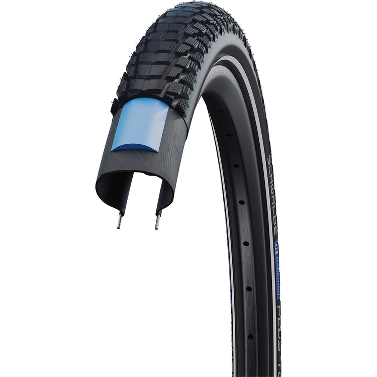 Schwalbe marathon plus smartguard extérieur 28 x 1,40 37-622 mm - noir avec réflexion
