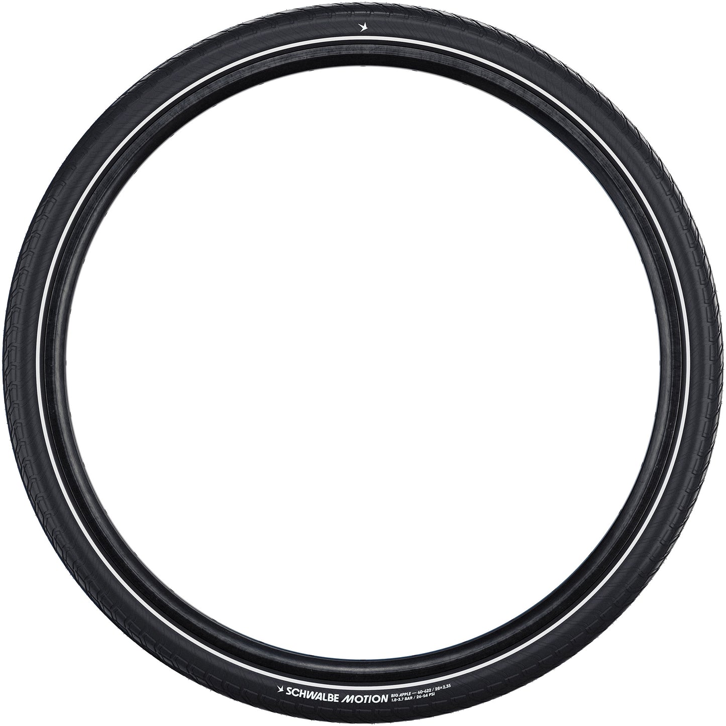 Schwalbe wire bande mouvement big pomme 50-254 + r noir
