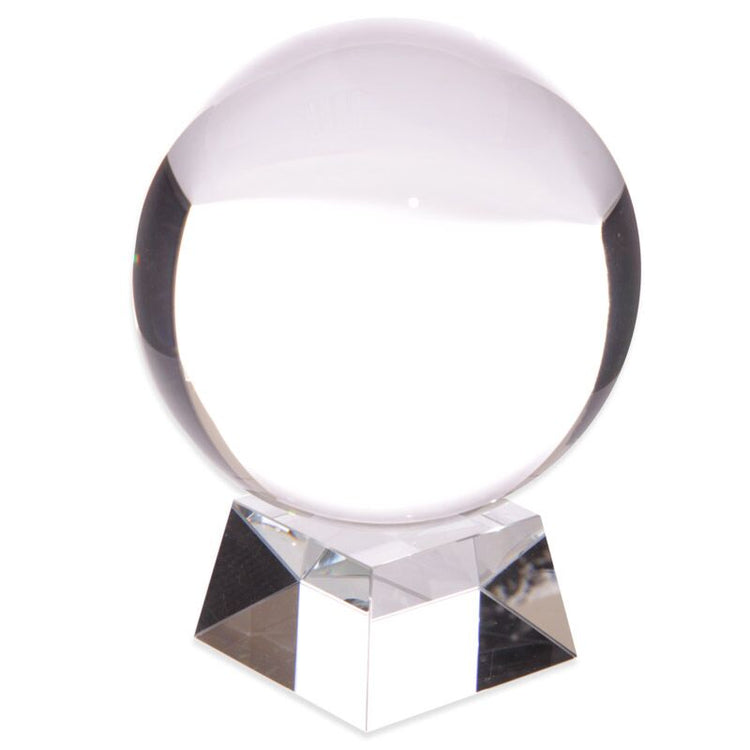 Crystal Ball en boîte cadeau - 14 cm