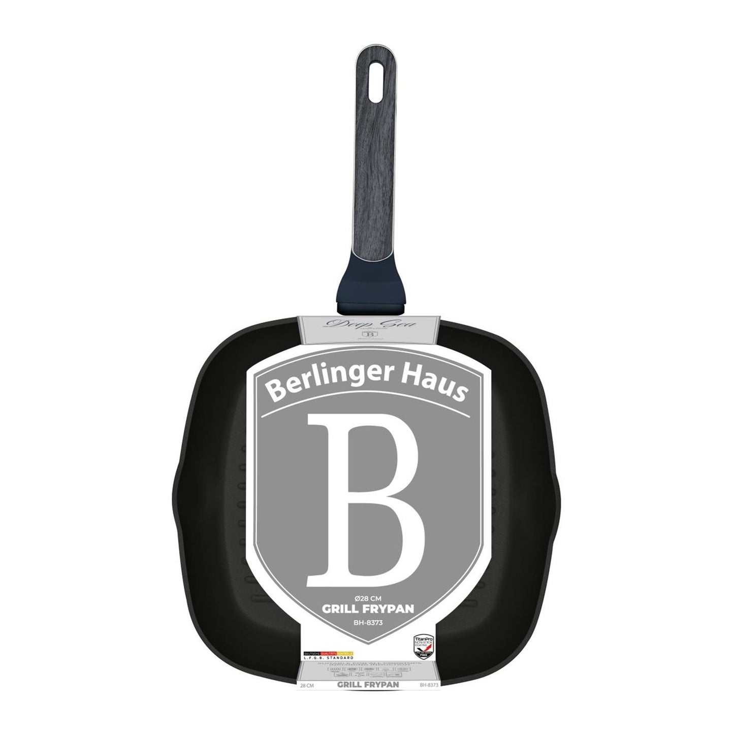 Berlingerhaus berlinger haus poêle à griller en haute mer ø28cm