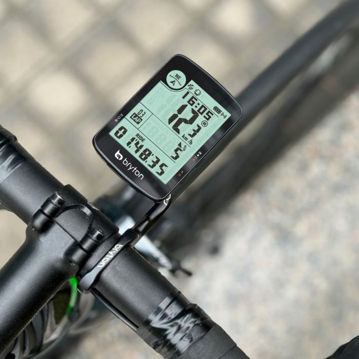 Bryton - Bicycle Computer GPS Rider 17e Power on en Go