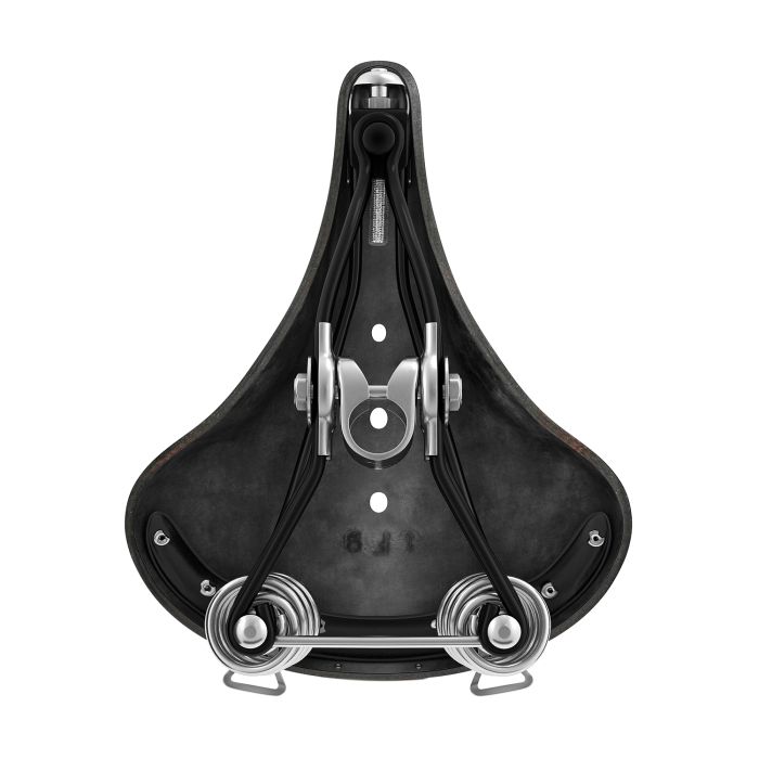 Brooks Saddle B66 hommes noirs
