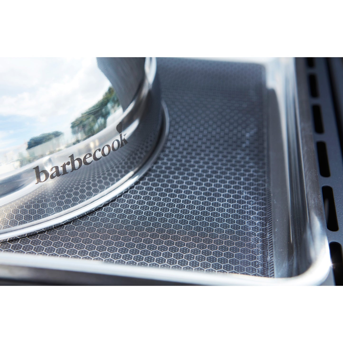 BarboCook Olivia Plancha Dome de l'acier inoxydable Ø 30cm