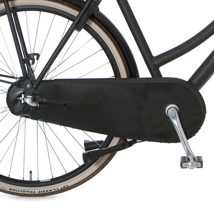 Cortina Chain Guard Lacquer Tissu U4 Jet Black Mat 3V ZW Strip