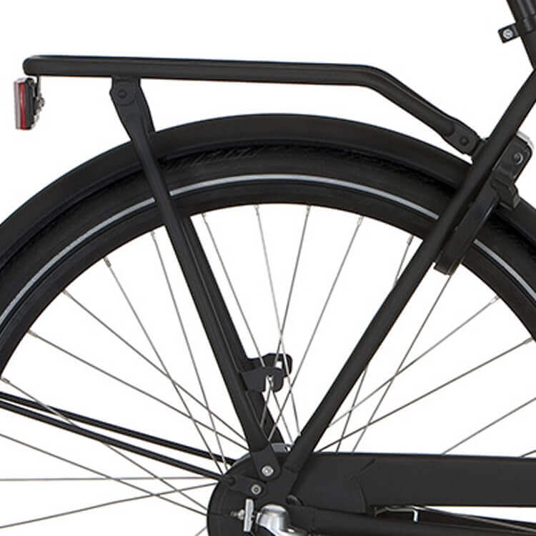 Porte-bagages arrière Cortina U1 53 noir mat