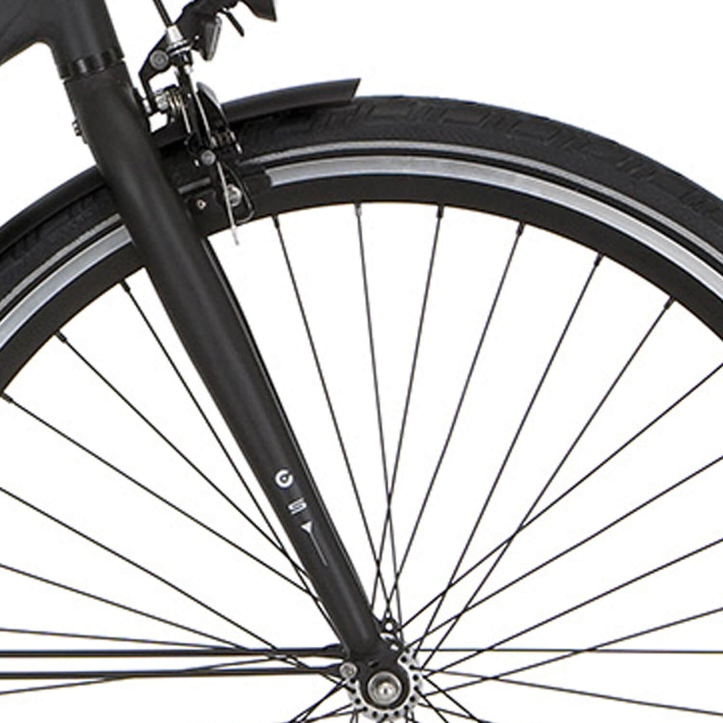 Cortina Fork Speed Jet Black Matt