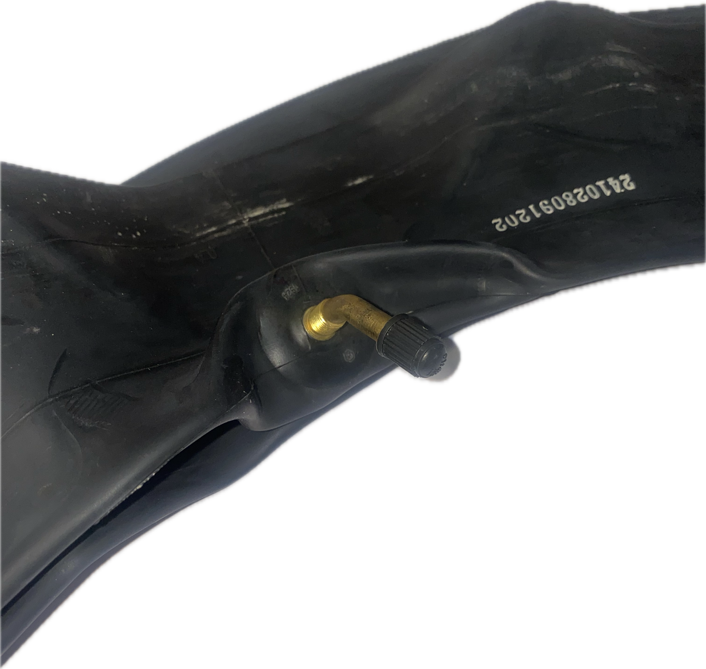 DutchPerfect Inner Tube Dutch Perfect Fatbike 20 x 4,00 40-540 mm AV Bent 45 ° noir