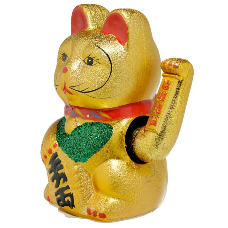 Les yeux ouverts 21cm maneki neko chat chanceux