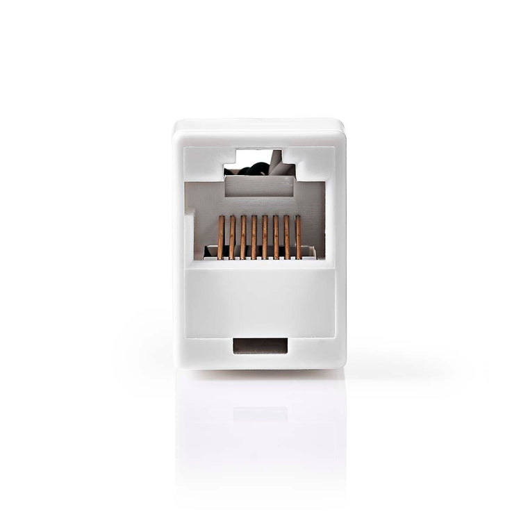 Connexion réseau Nedis | chat5 | non blindé | rj45 femelle | rj45 femelle | à droite | abdos | boîte - ccgb89005wt