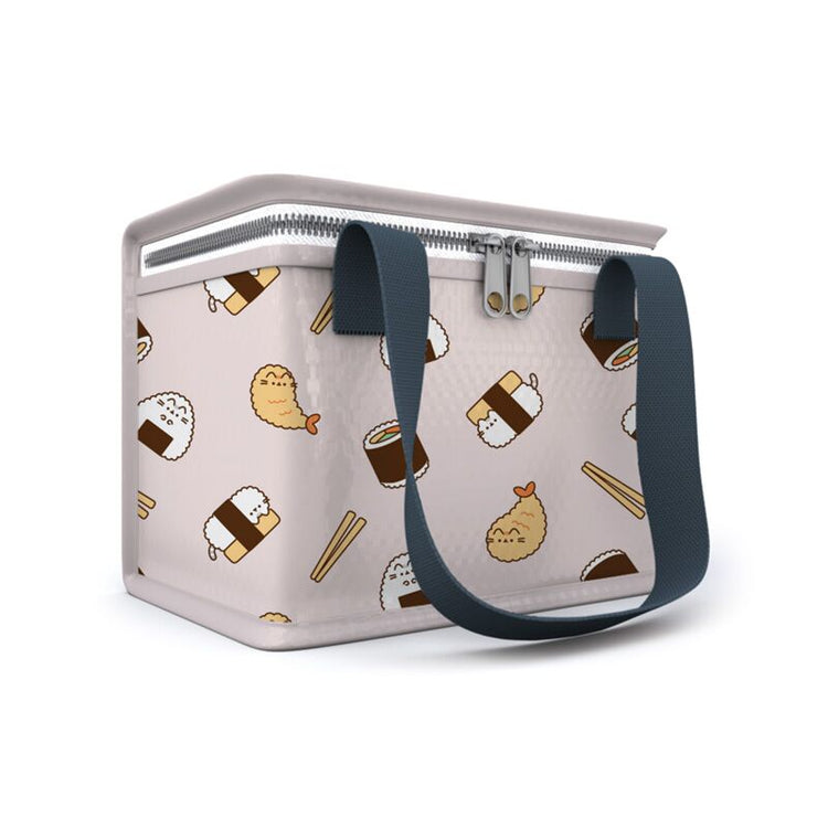 Sac isotherme en Rpet, sac à déjeuner pusheen le chat sushi club