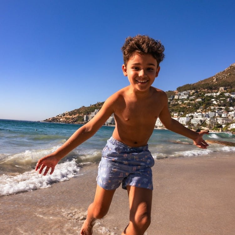 BLISS DE CORAL | Multicolore UV Swimming Trunks Guys