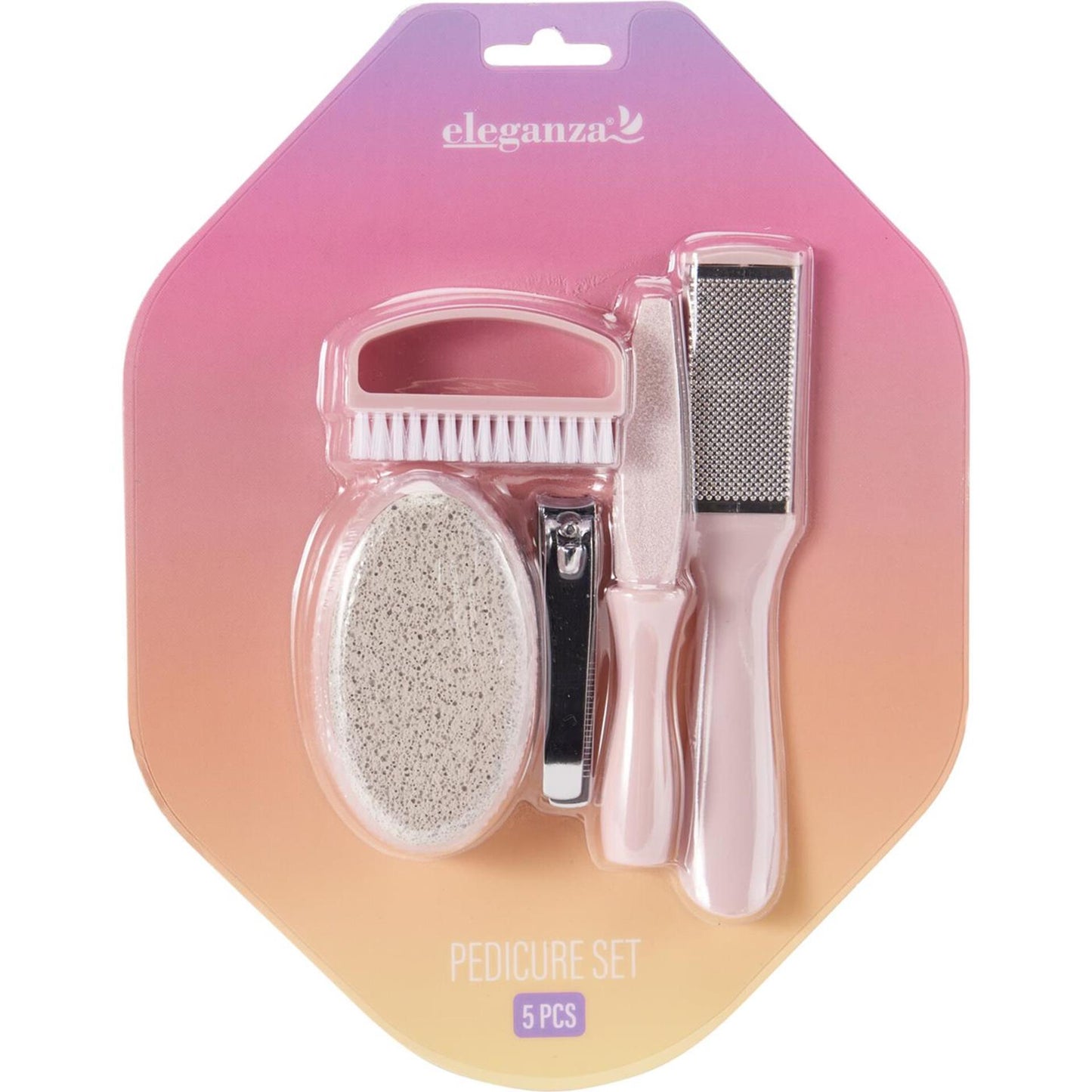 Set de pédicure Eleganza 5 pièces