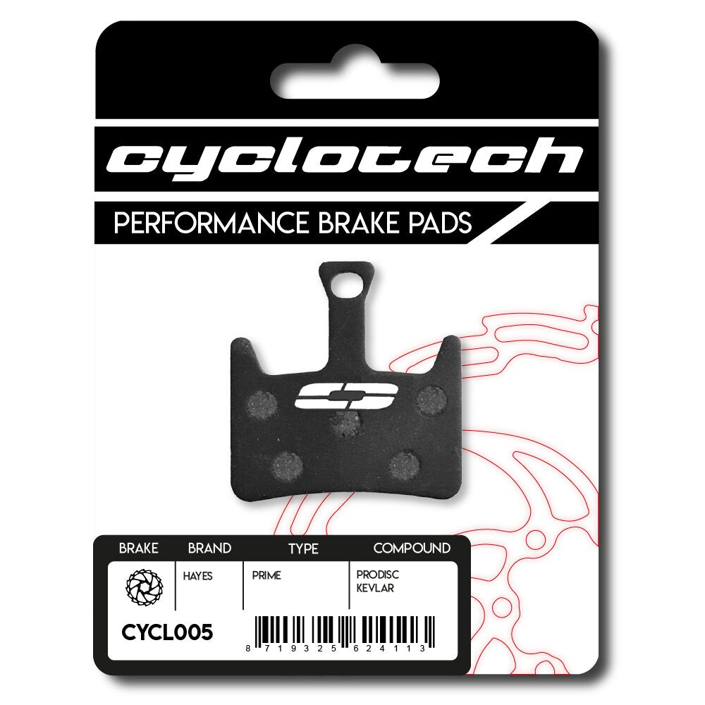 Plaquette de frein à disque Cyclo Tech prodisc kevlar hayes prime