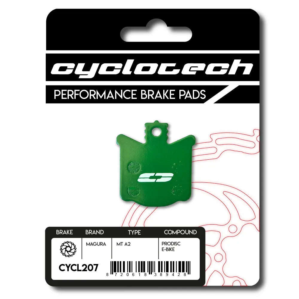 Plaquette de frein à disque Cyclo tech prodisc vélo électrique magura mt a2