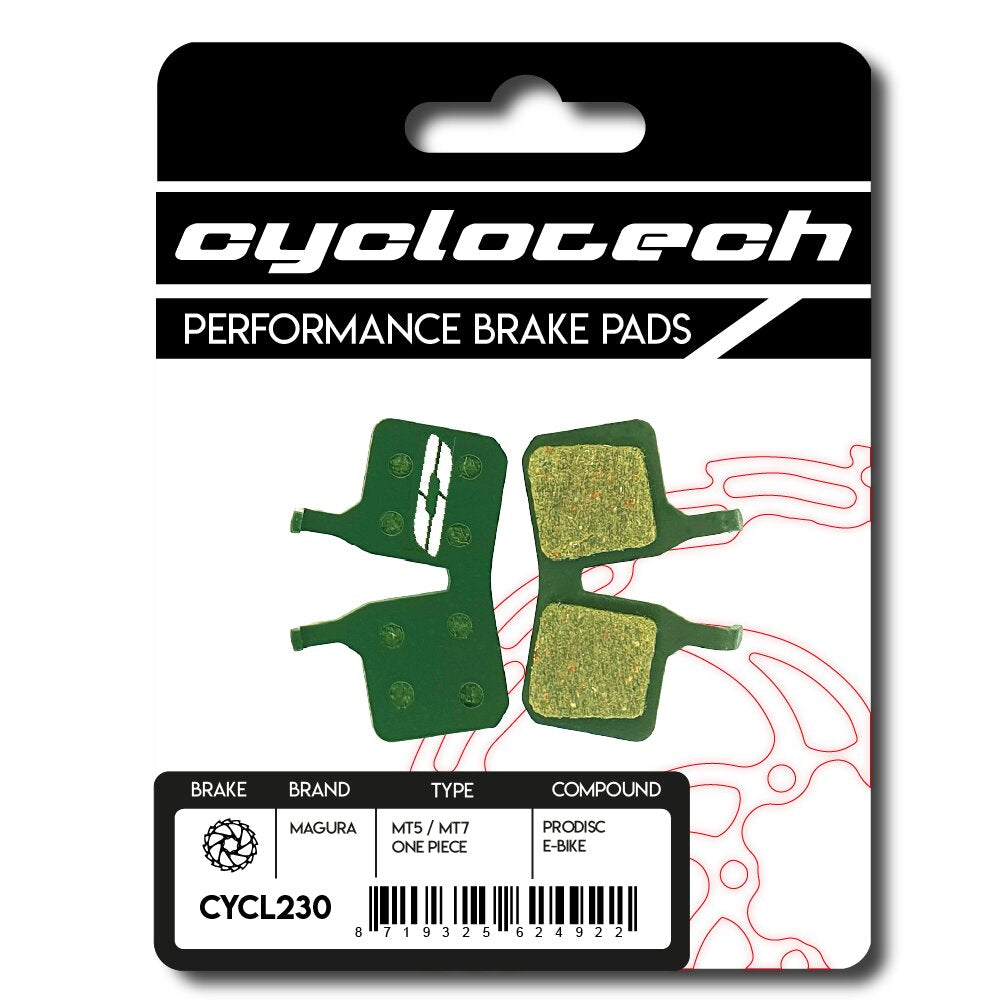 Plaquette de frein à disque Cyclo tech prodisc vélo électrique magura mt5