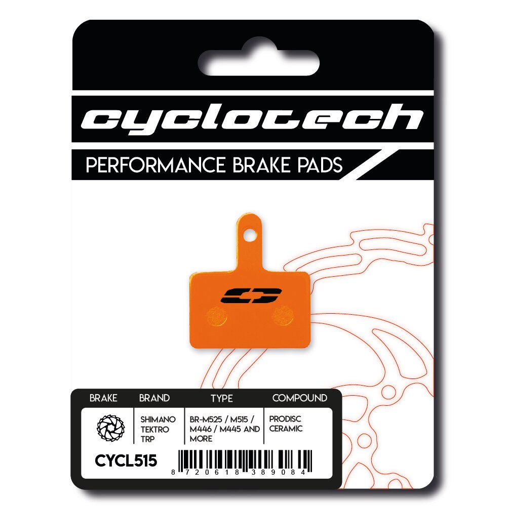 Plaquette de frein à disque Cyclo tech prodisc céramique shimano br-m525