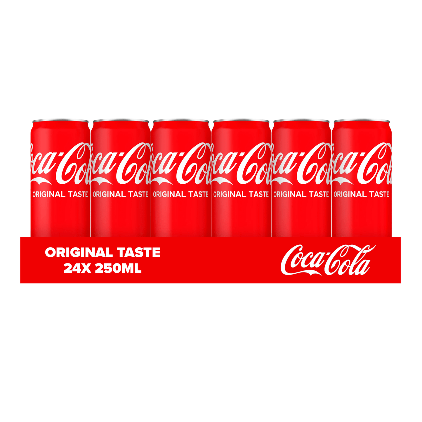 Canette régulière de Coca-Cola (24x 25cl)