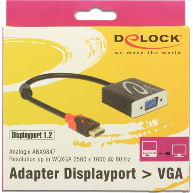 Dellock Displayport 1.2> VGA (femme)
