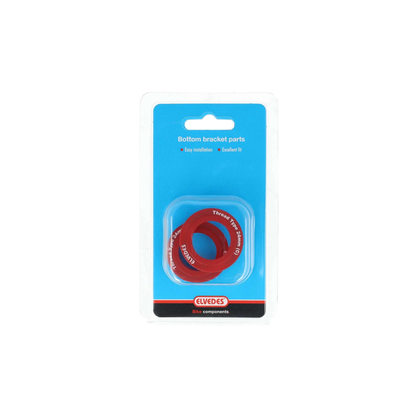 Capuchons de roulements de pédalier Elvedes pour FSA outboard cup (2 pièces)