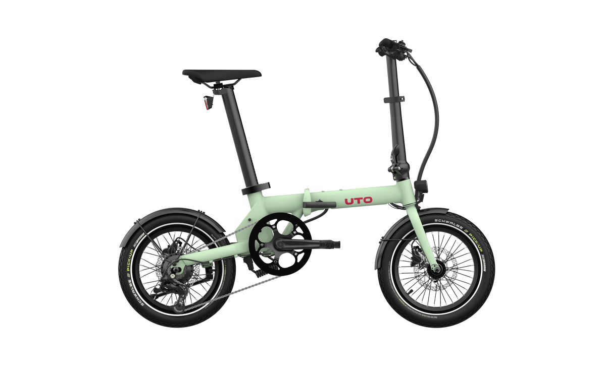 Vélo pliant électrique UTO OG16 V0 Green