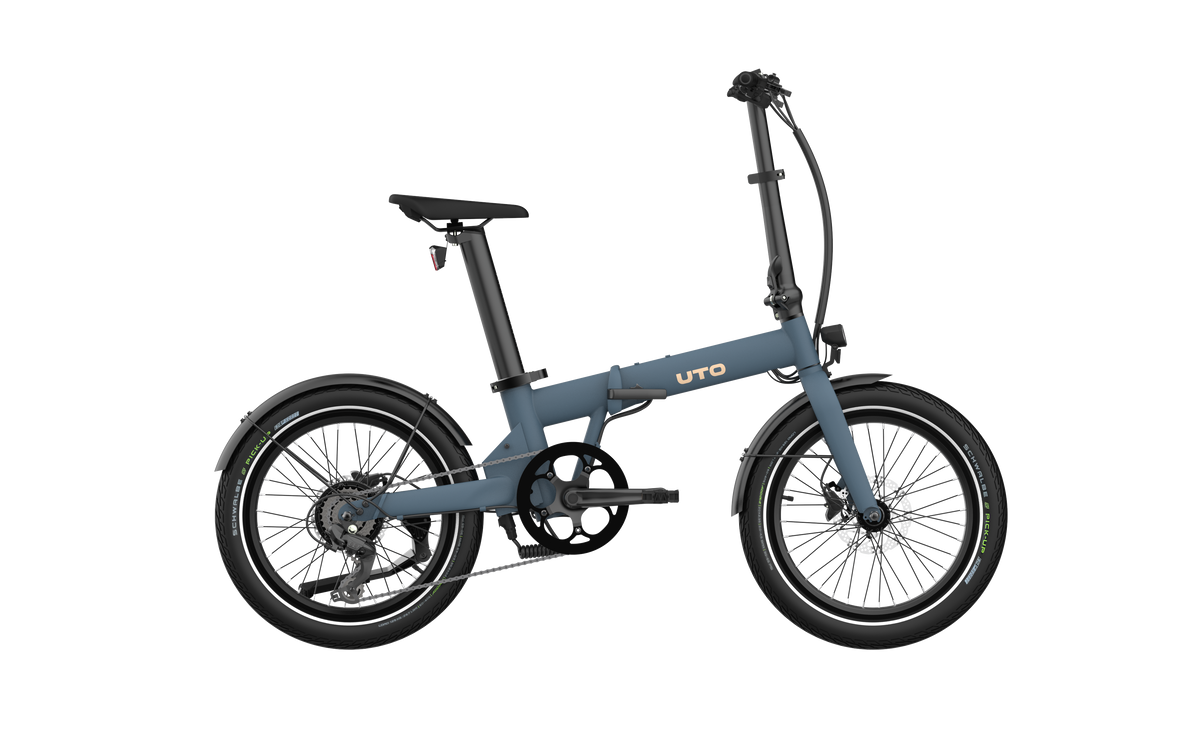 Vélo pliant électrique Uto og20 500 v1 bleu