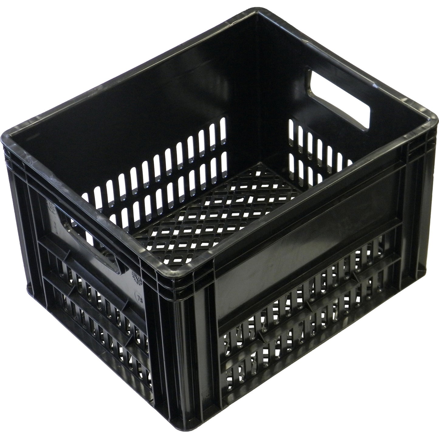 caisse à vélo noire 40 litres