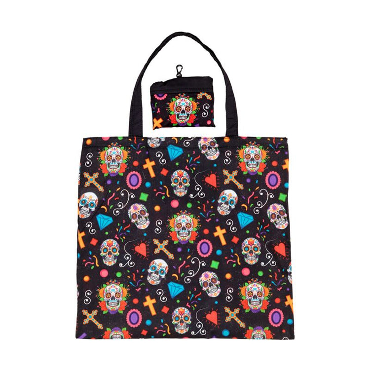 Sac pliable en Rpet - dia de los muertos