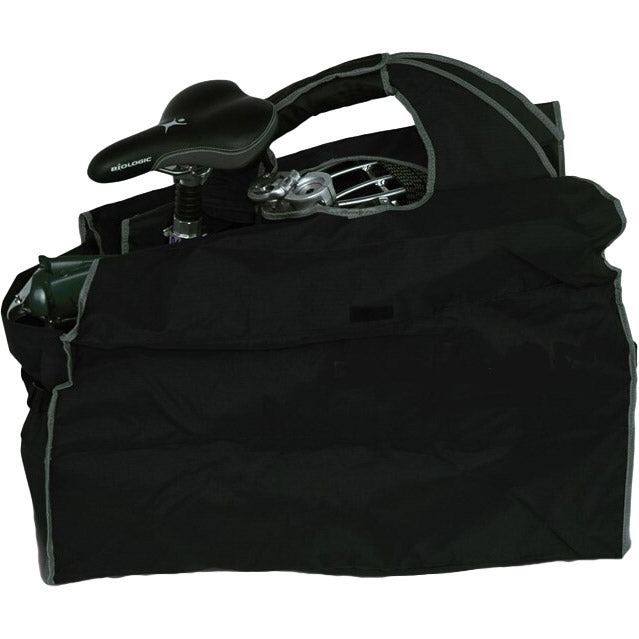 Sac à dos d'épaule Mirage Bike pour vélo pliant - noir