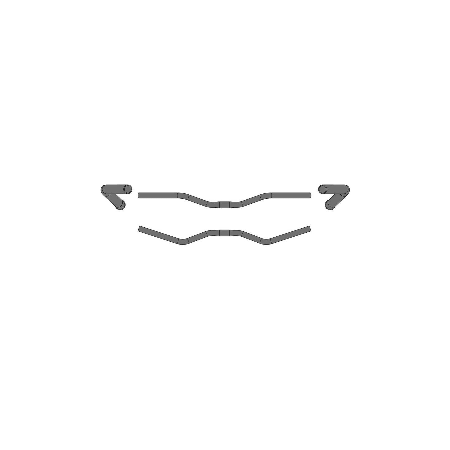 Ergotec Direering M-Bar M 25,4 Mas-NB noir