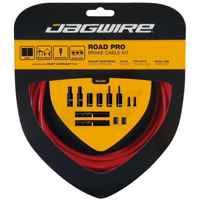 Kit de frein Jagwire road pro - rouge