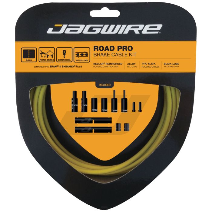 Kit de frein Jagwire road pro - jaune