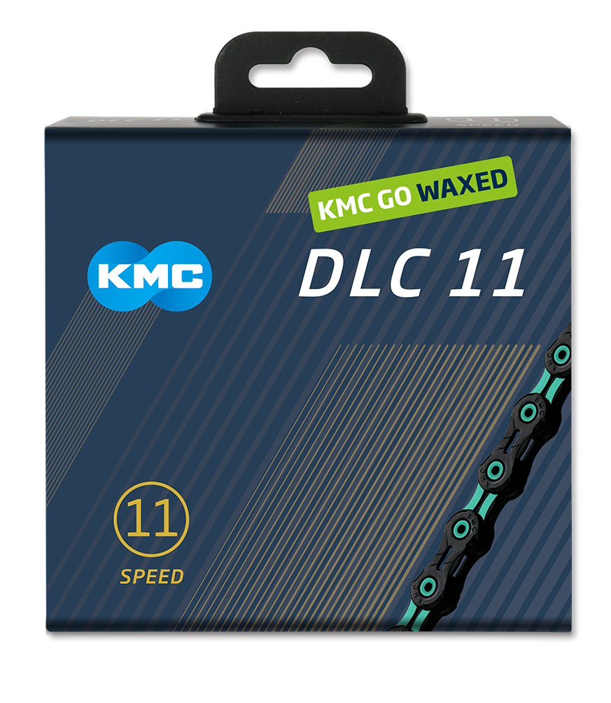 KMC Ketting DLC11 Black Celeste 118s cire