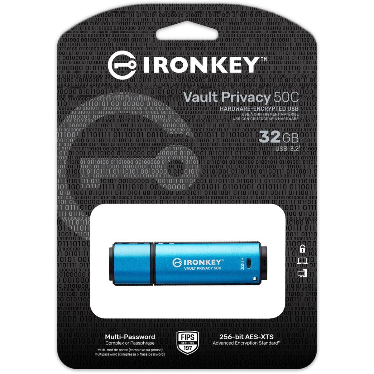 Kingston Ironkey Vault Privacy 50 32 Go