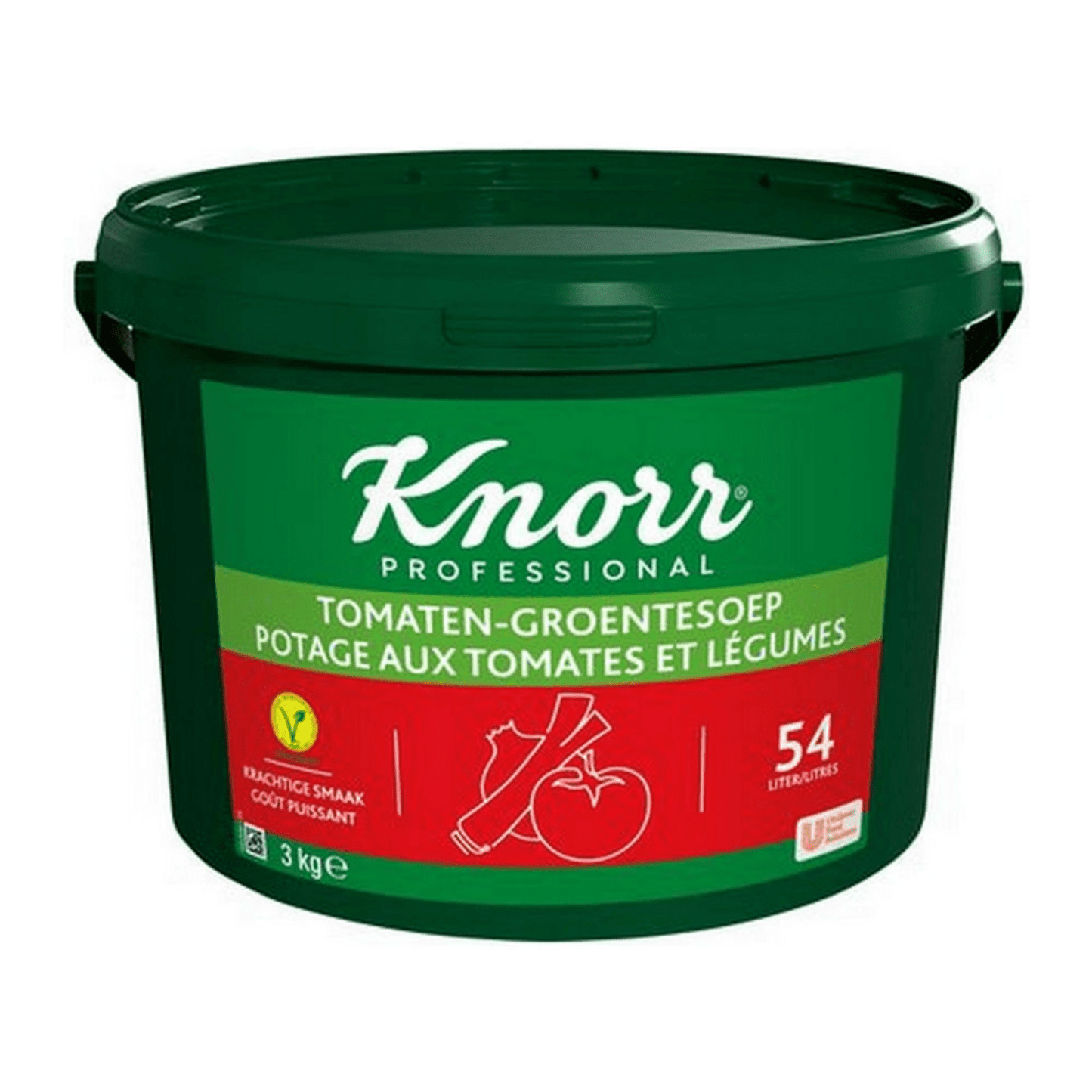 Seau à soupe tomates-légumes Knorr (54 litres)