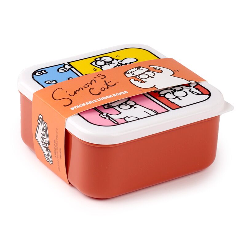 Set 3 Boîte à lunch M L XL - Simon's Cat 2024