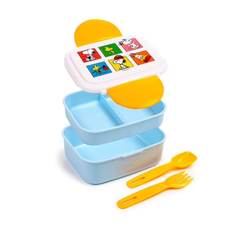 Peanuts Snoopy Woodstock clip boîte à bento boîte à lunch couverts