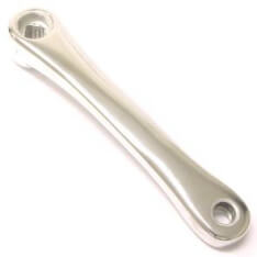 Crank gauche Aluminium argent 170 mm