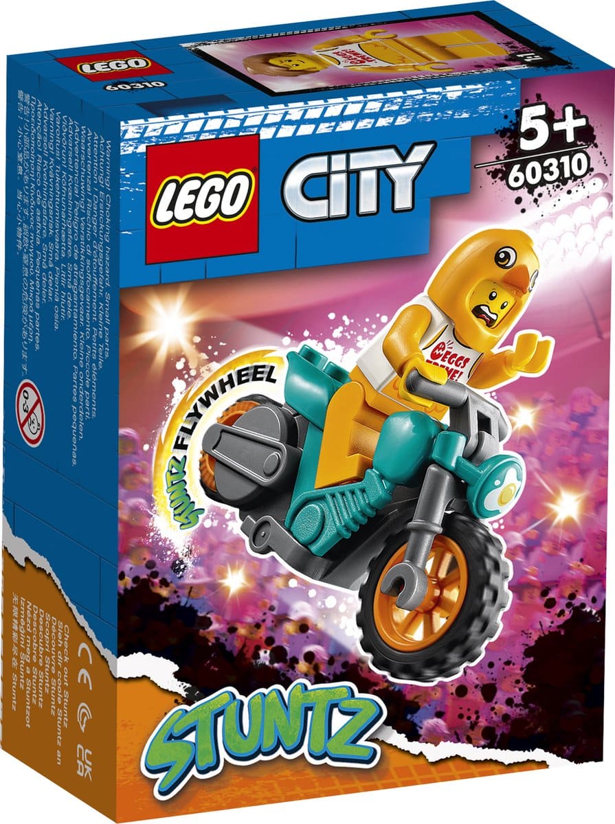 Lego City 60310 Motor de cascadeur de poulet Stuntz
