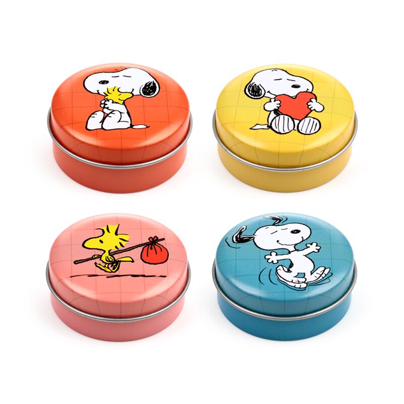 Baume à lèvres Peanuts Snoopy Woodstock en boîte