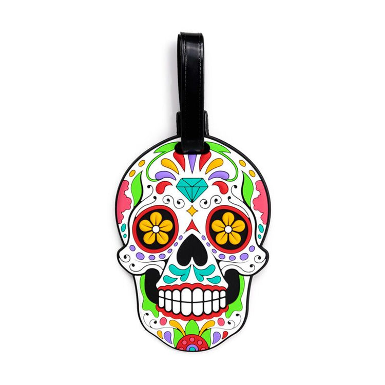 Étiquette de valise Slide de Los Muertos PVC