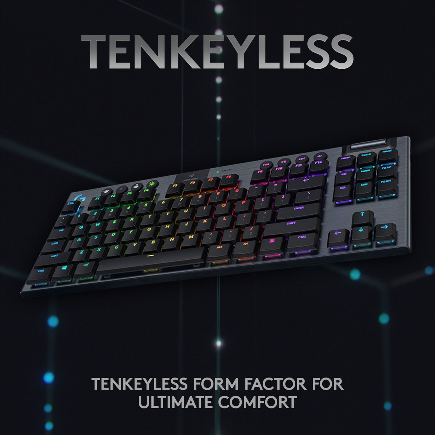 Logitech G915 TKL LIGHTSPEED Wireless RGB Mechanical Gaming