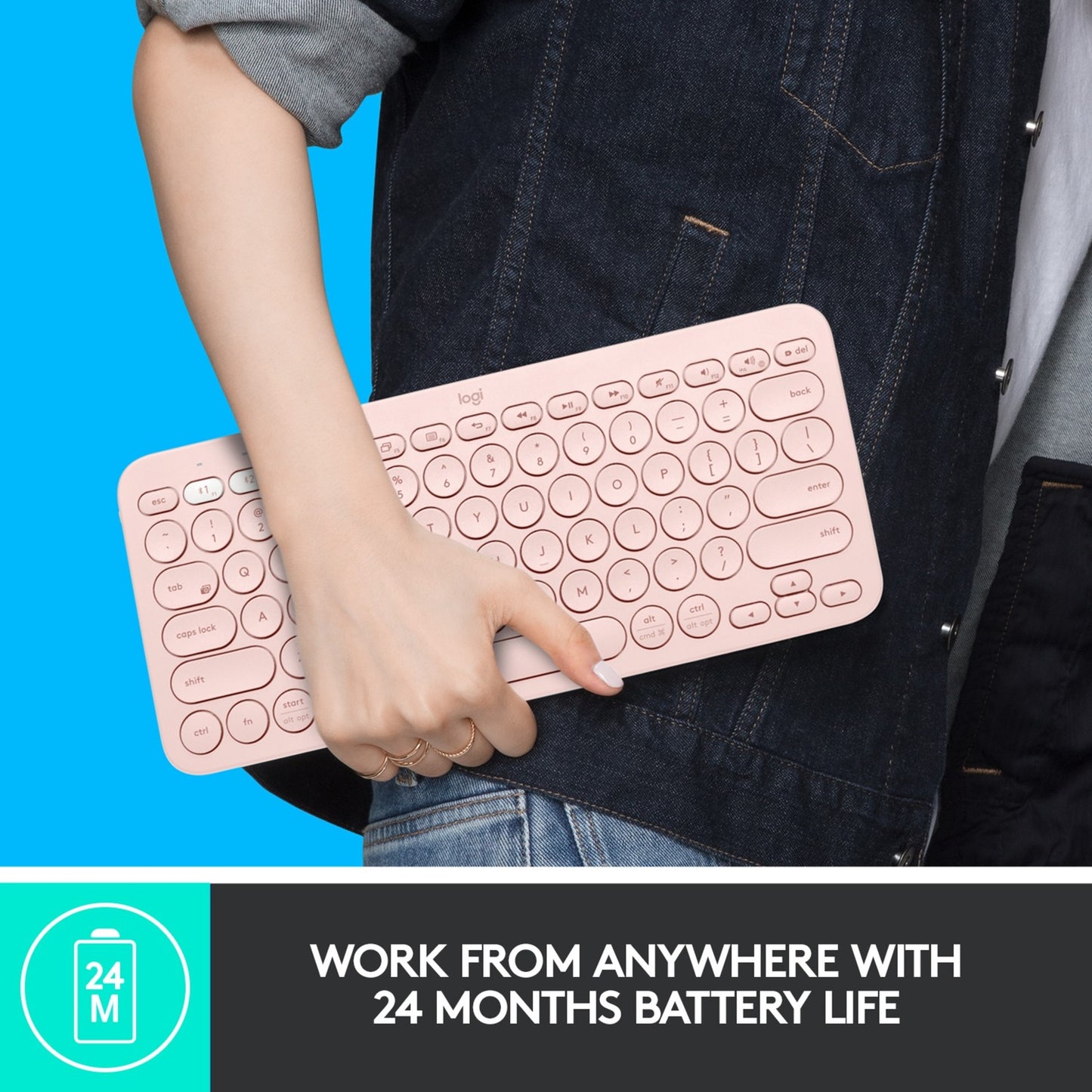 Logitech K380 Clavier Bluetooth multi-appareils