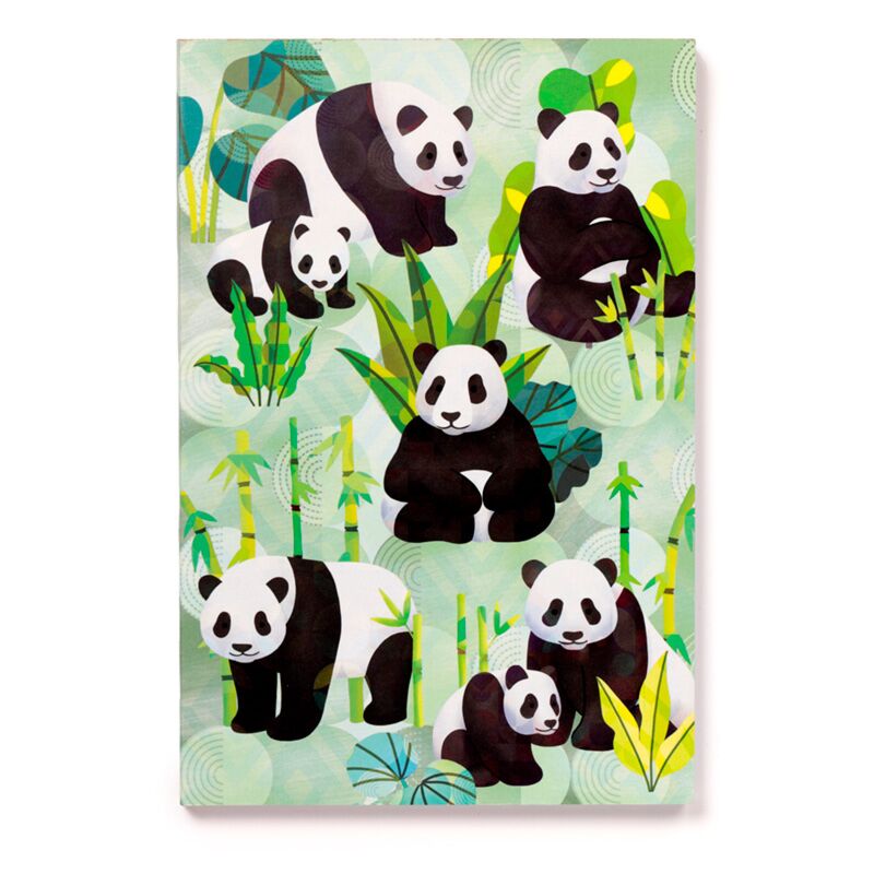 Panda Kingdom Recyclé A5 A5 Branche-note