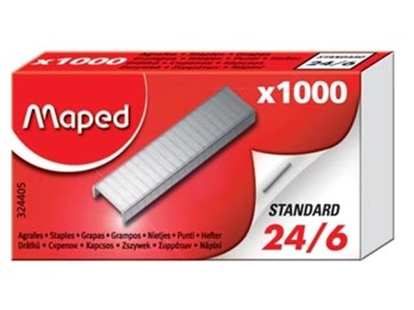 Maped office agrafes maped 24 6 (1000 agrafes)