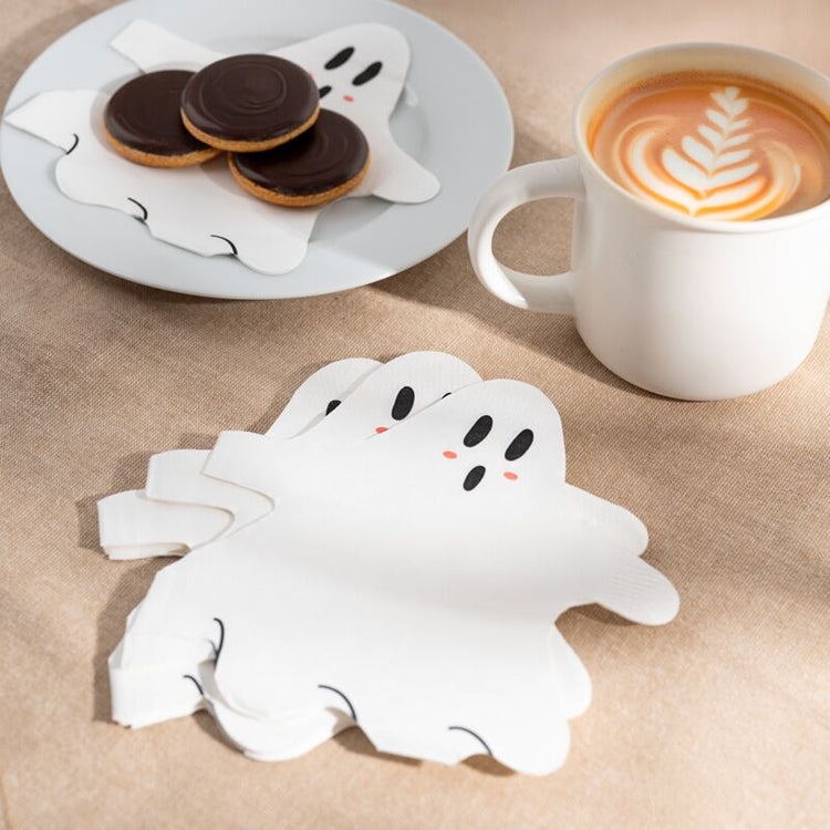 Halloween Spook Pak de 12 3-laags Papier FeeSTervetten