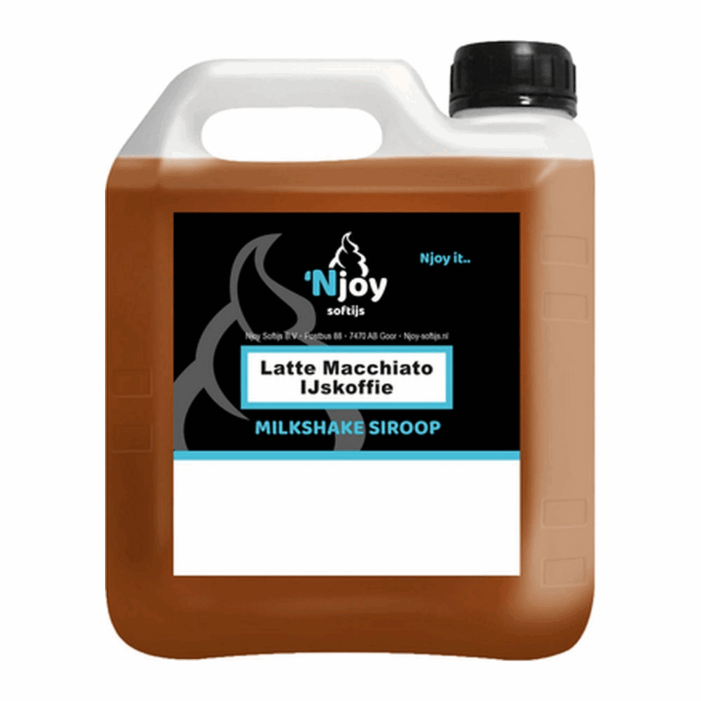 Njoy shake sirop café glacé latte macchiato (2 litres)