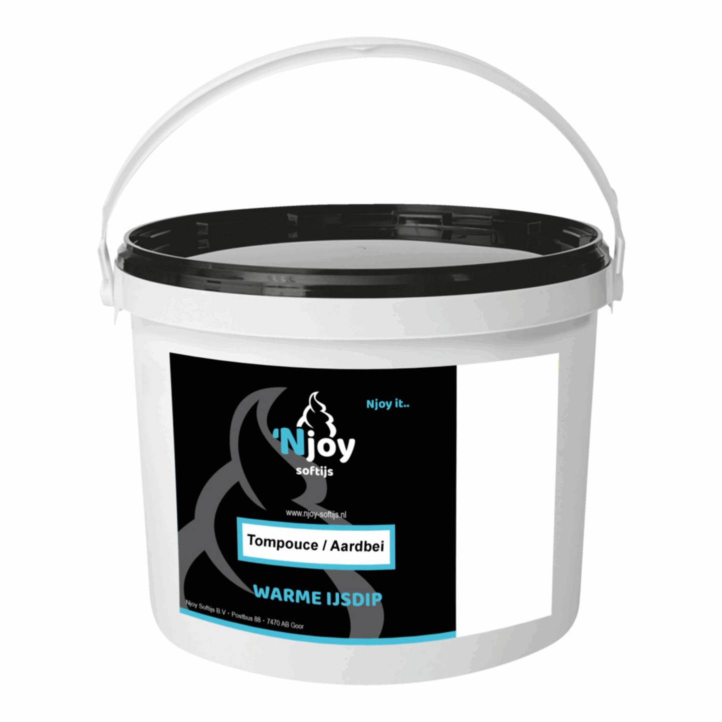 Njoy chou chaud au chocolat avec trempette glacée (2,7 kg)