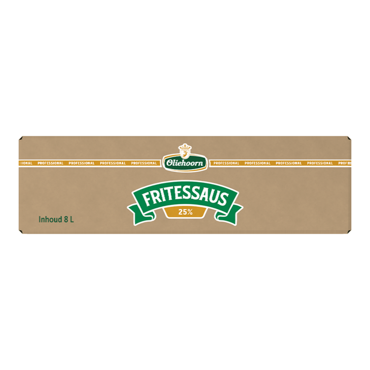 Sauce Oliehoorn sauce frites king 25% (8 litres)